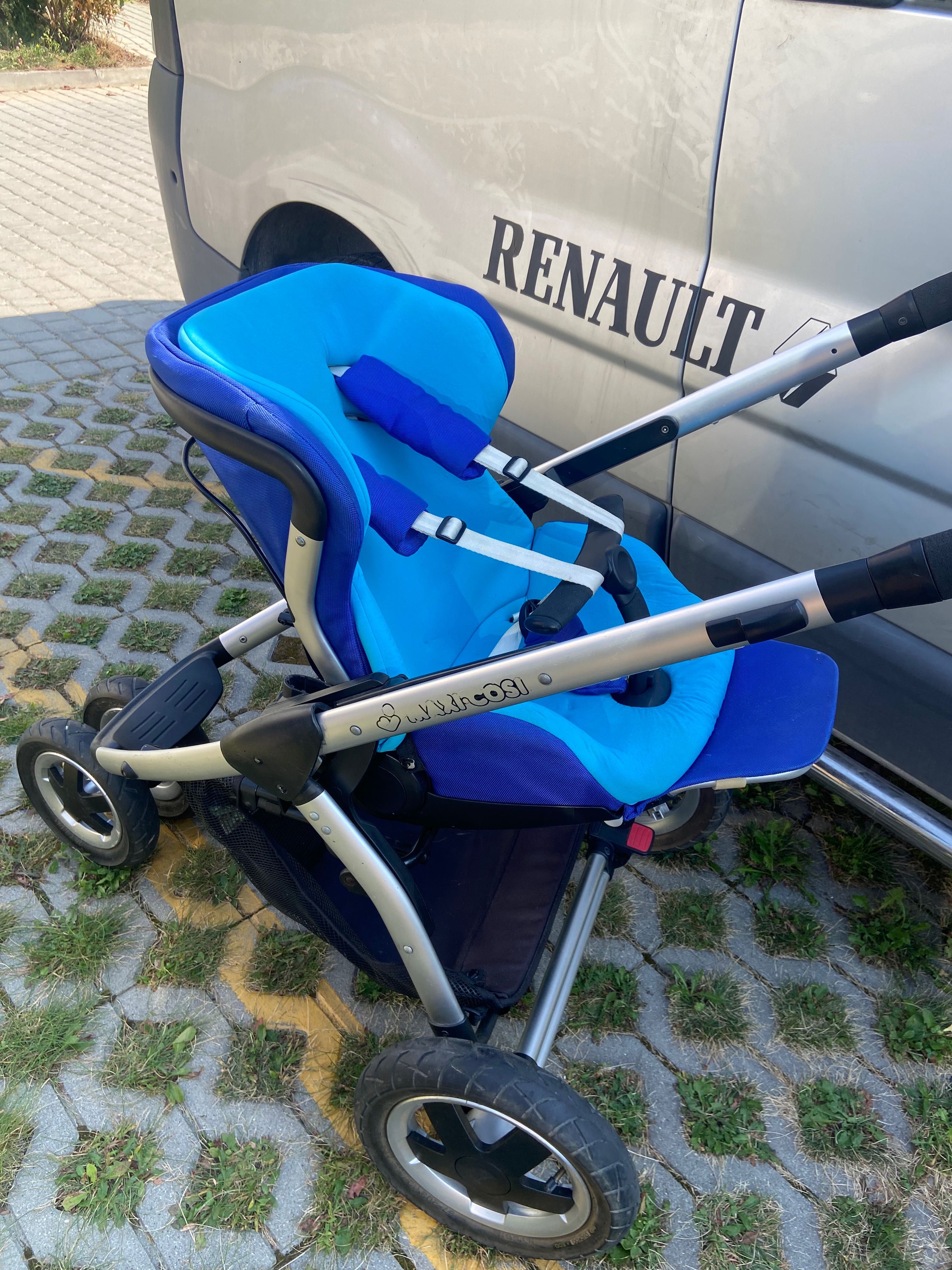 Wózek 3w1 maxi cosi mura