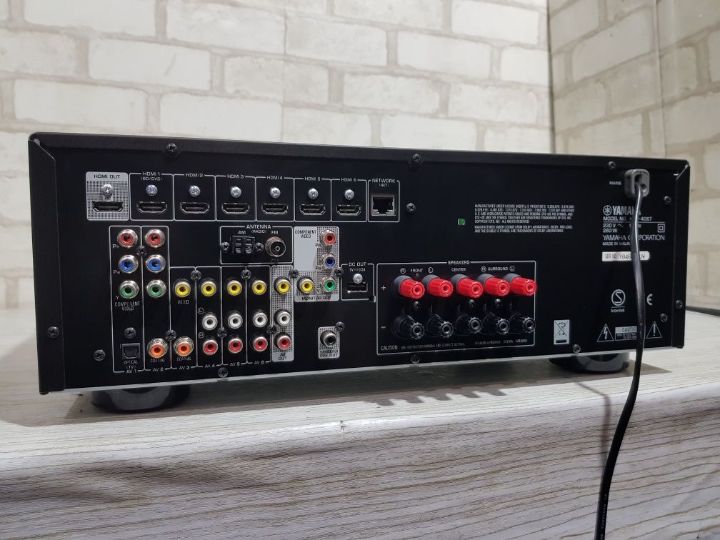 5.1 AV ресивер YAMAHA HTR-4067, *5x100 Вт,HDMI, USB, б/у з Німеччини