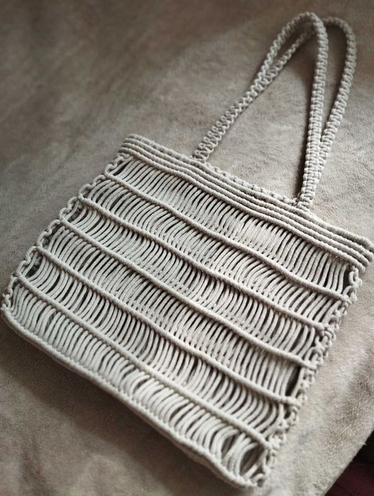 Torebka torba shopper styl boho handmade