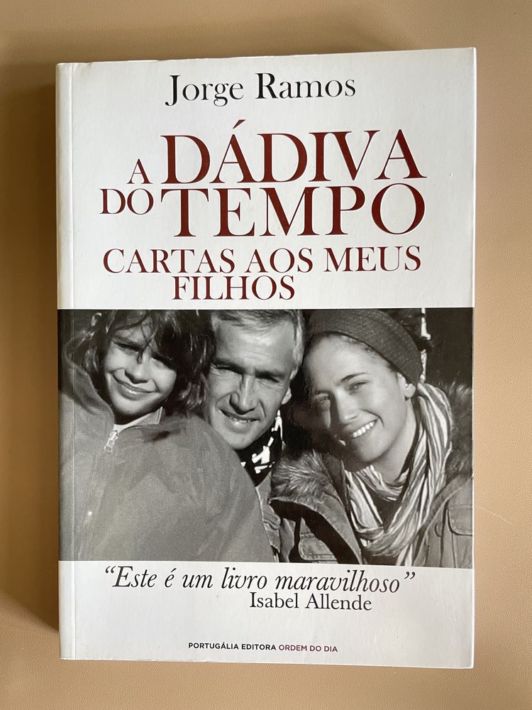 Livro “A Dádiva do Tempo” de Jorge Ramos