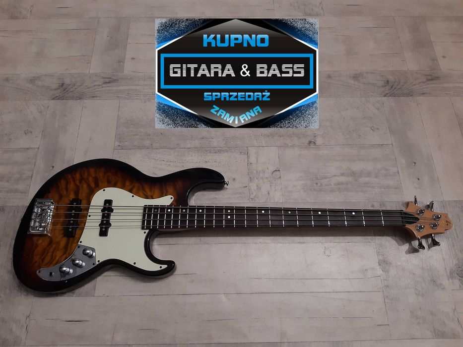 Piękna Gitara Basowa Samick FN4 -Bass- 2011r - wysyłka Gratis -zamiana