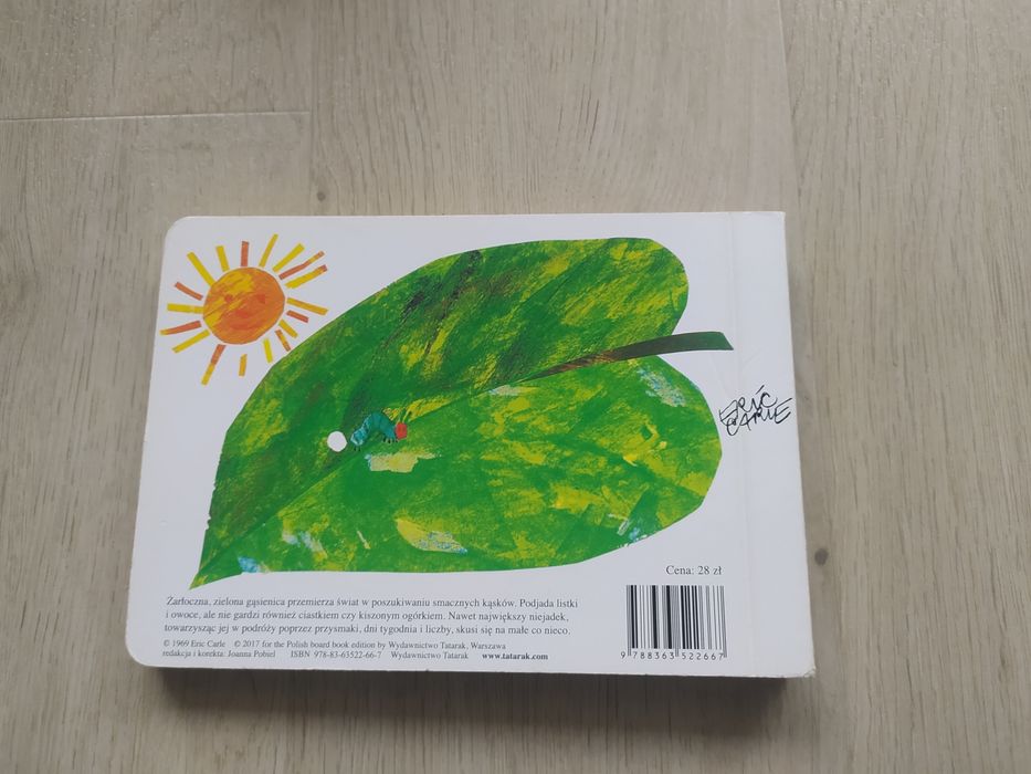 Bardzo głodna gąsienica - Eric Carle