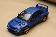 Model samochodu jak SUBARU IMPREZA STi WRX 1:32 światło dźwięk