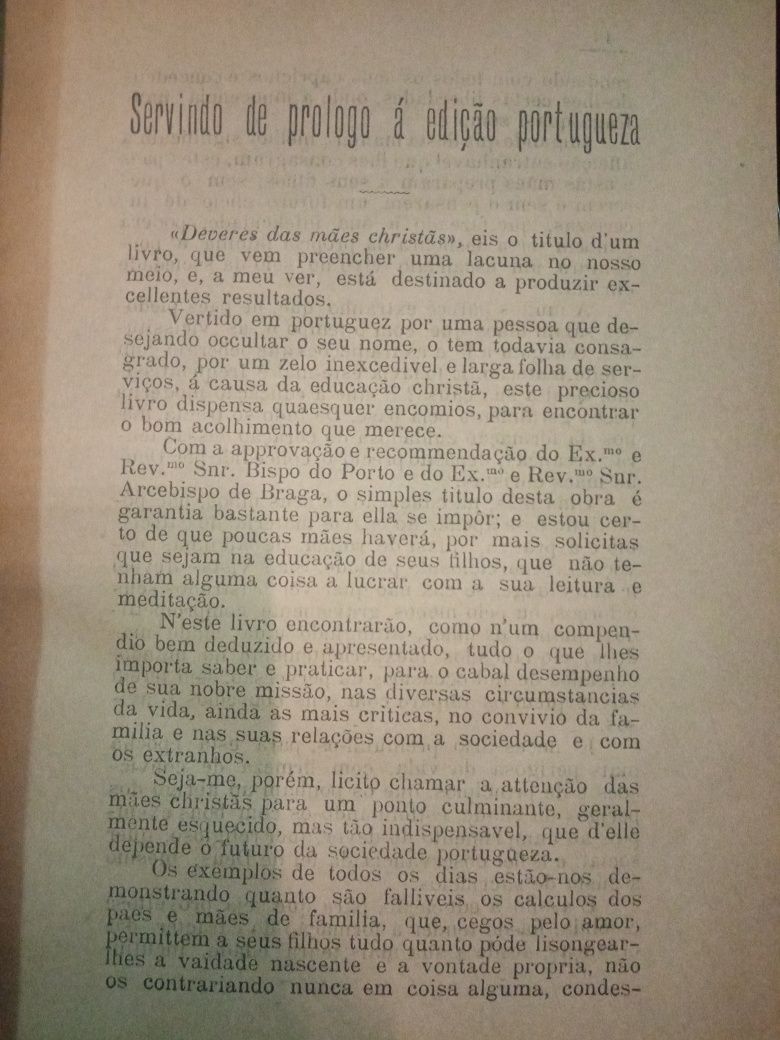 Deveres das mães cristãs (edição de (1905)