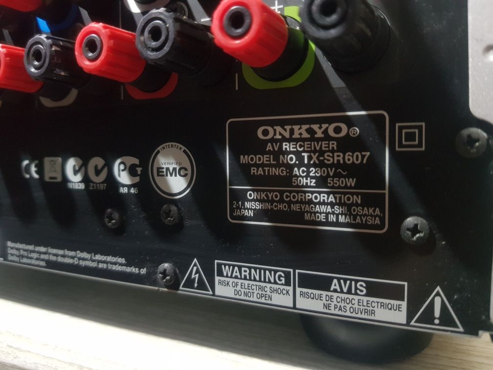 Пульт!7.2 АVСтерео ресивер Onkyo TX-SR607 2х140Вт  з Німеччини