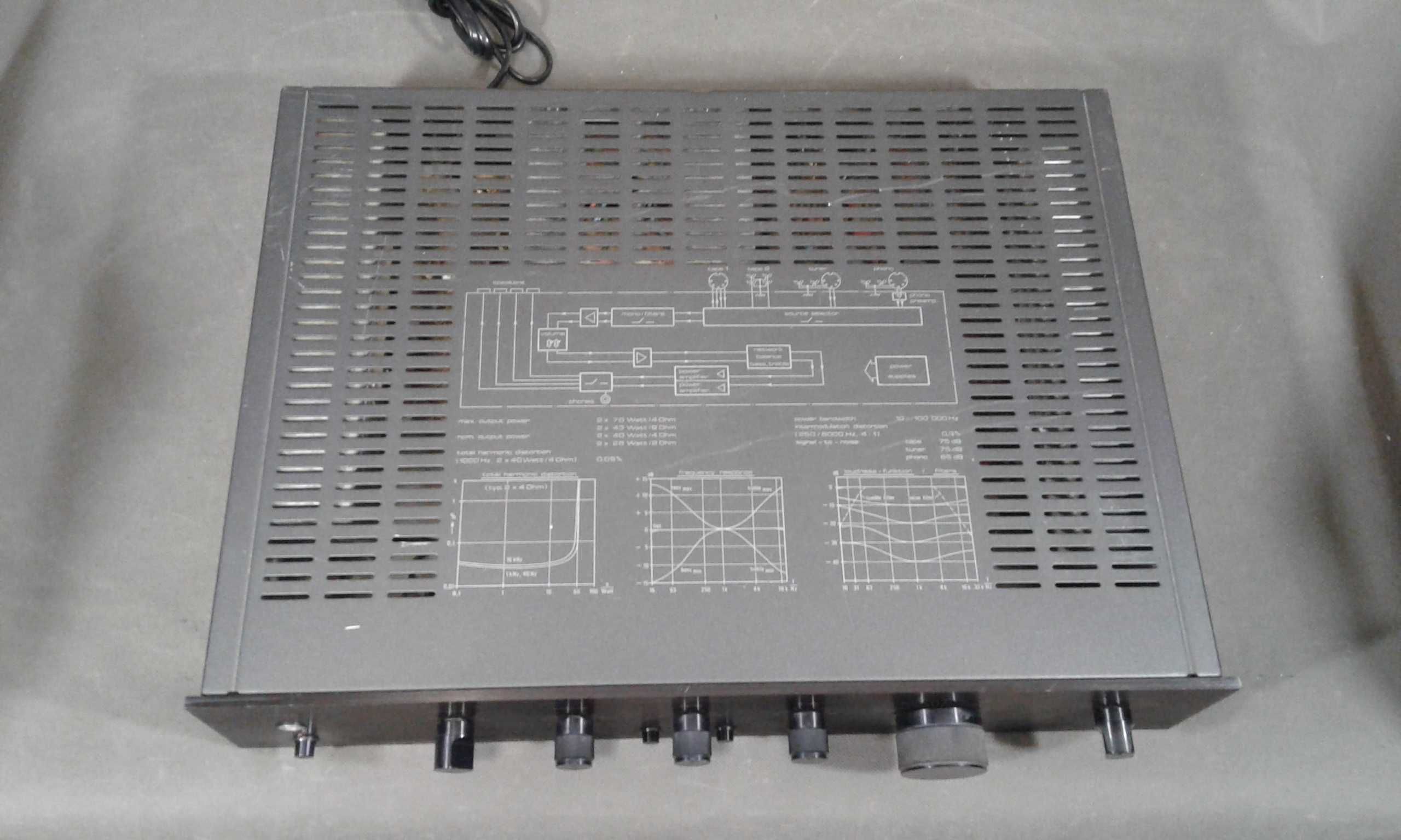SABA MI 212,wzmacniacz stereo
