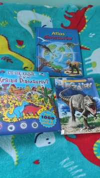 Zestaw 3 kiążki Dinozaury