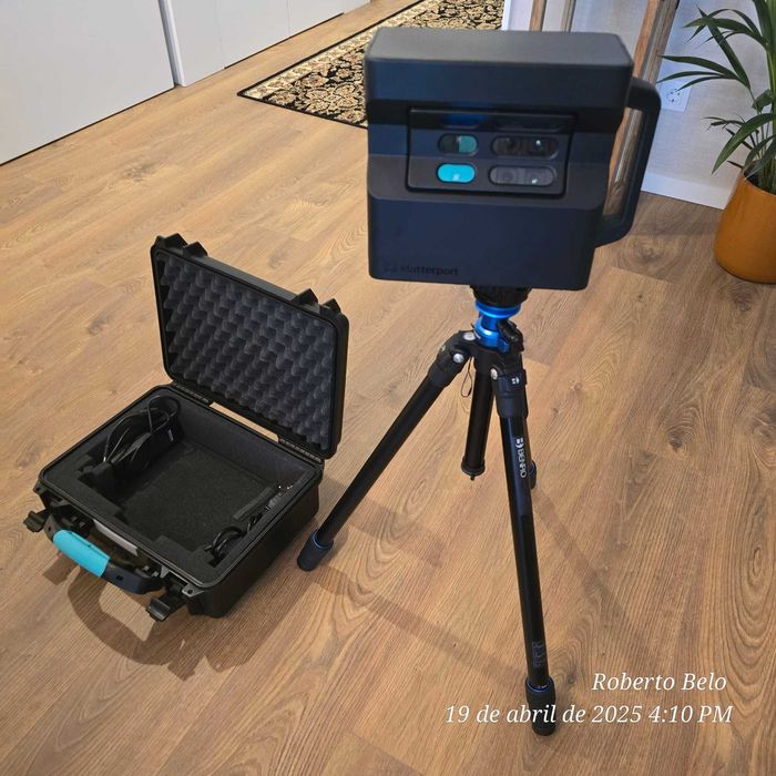 Matterport Pro – Câmara 360º Profissional | Impecável + Tripé Benro