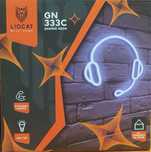 Gemingowy Neon na ścianę- słuchawki Liocat GN333C