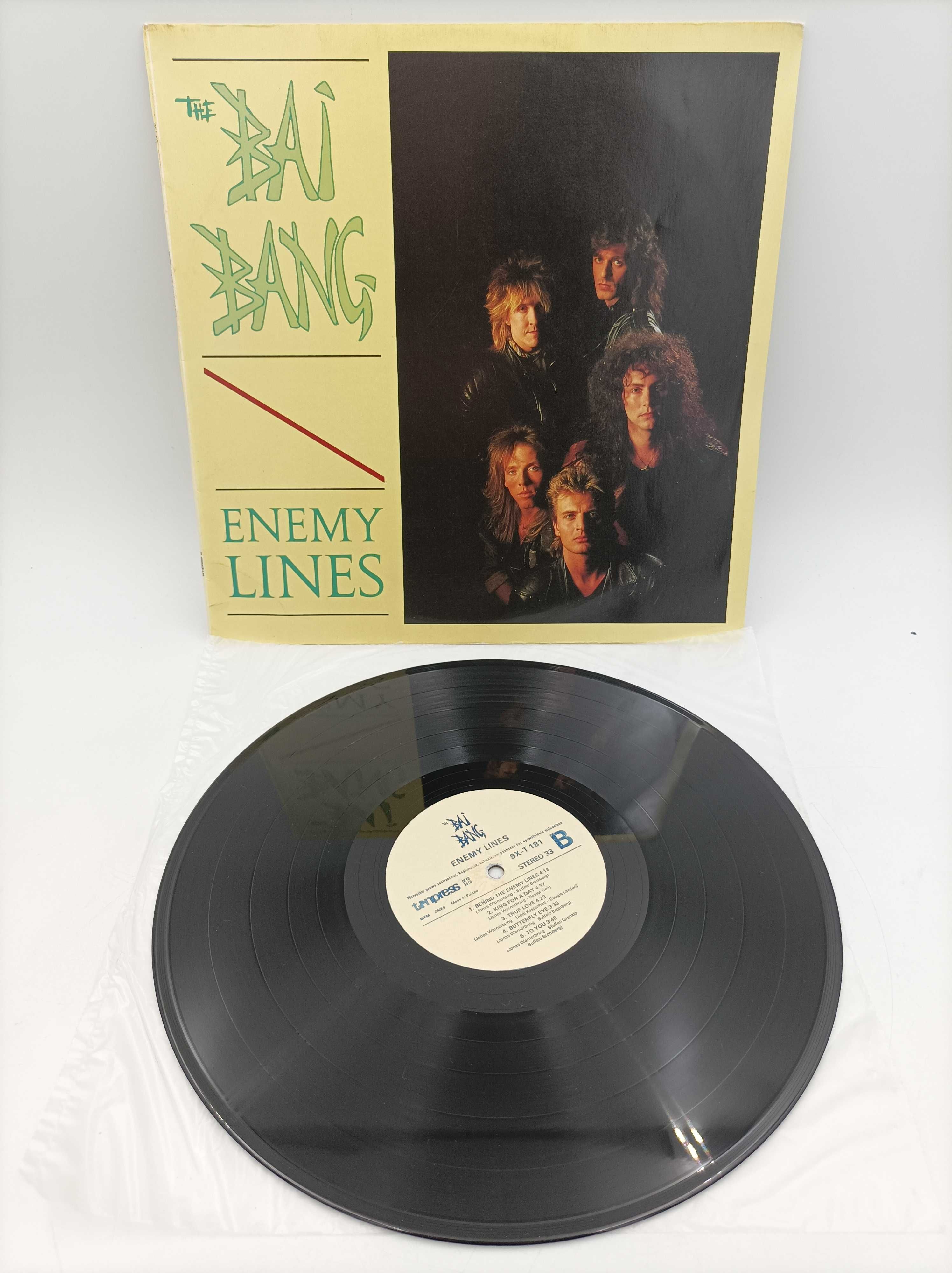 Płyta Winylowa LP THE BAI BANG Enemy Lines 1988 Okazja!