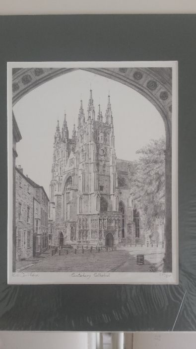 Quadros originais a lápis Nigel Wallace Edição Limitada Numerados NOVO