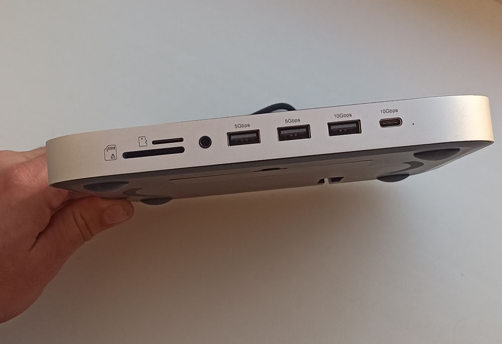 Док-станція Satechi Stand & Hub for Mac Mini M1-M2, Mac Studio M1-M4