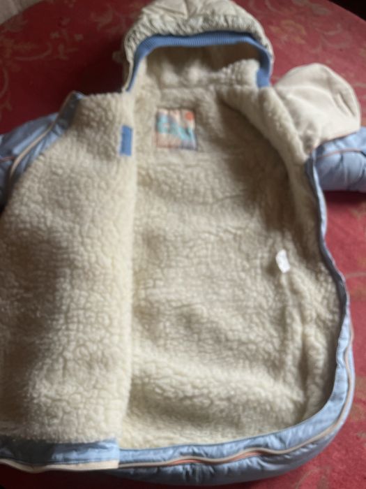 Зимовий конверт-комбінезон