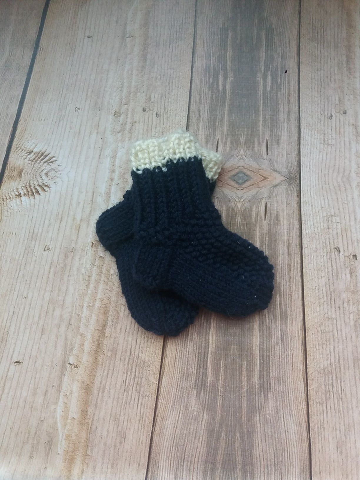 Дитячі напівшерстяні шкарпетки (носочки) для немовлят