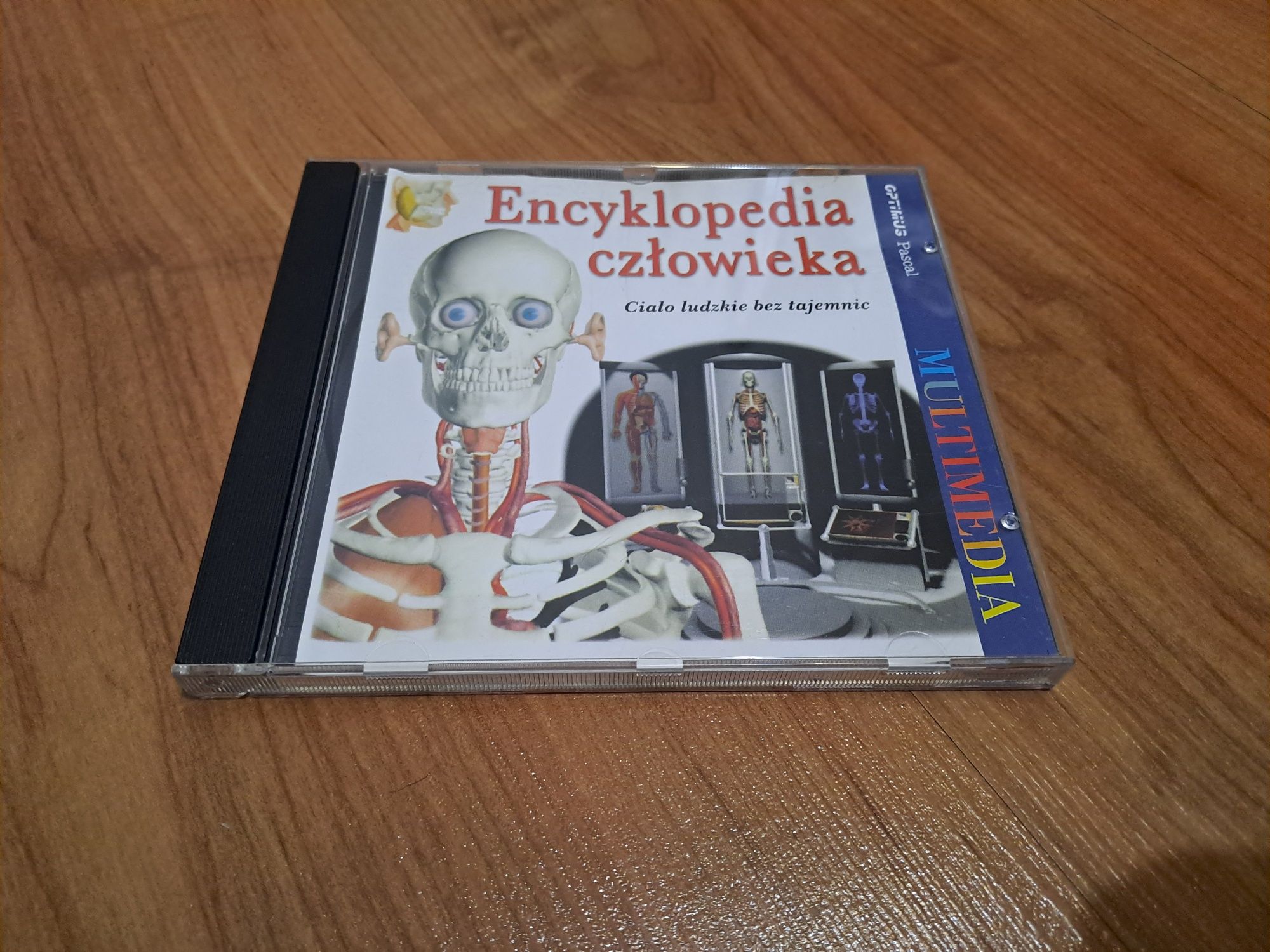Encyklopedia Człowieka 2000 cd-rom Optimus Pascal multimedia