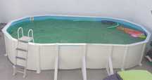 Piscina em aço 730x375x132