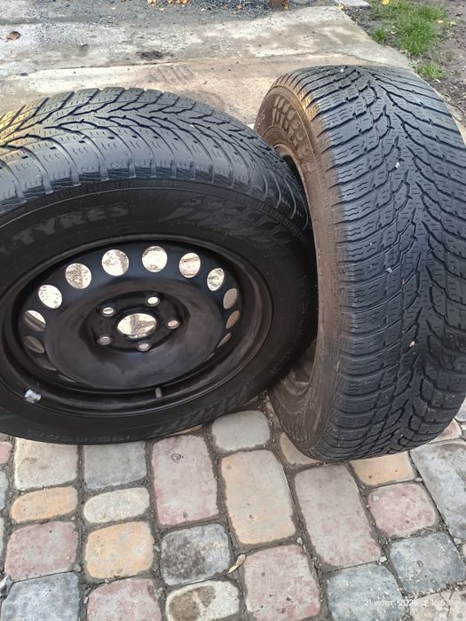 Колеса зимові r 15 з дисками Nokian Tyris