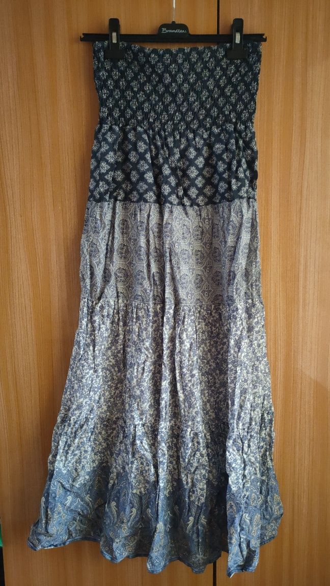 Spódnica maxi H&m 34 bawełna 100%