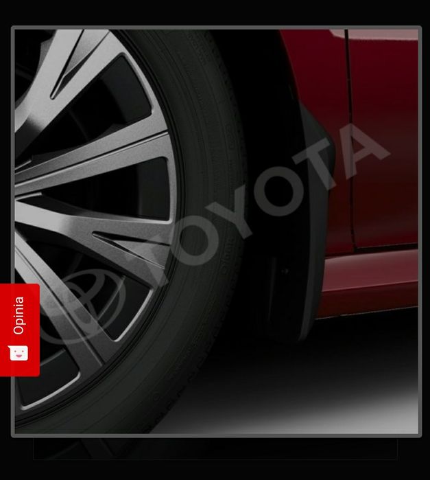 Komplet oryginalnych chlapaczy Corolla Sedan 4 sztuki- NOWE, chlapacze
