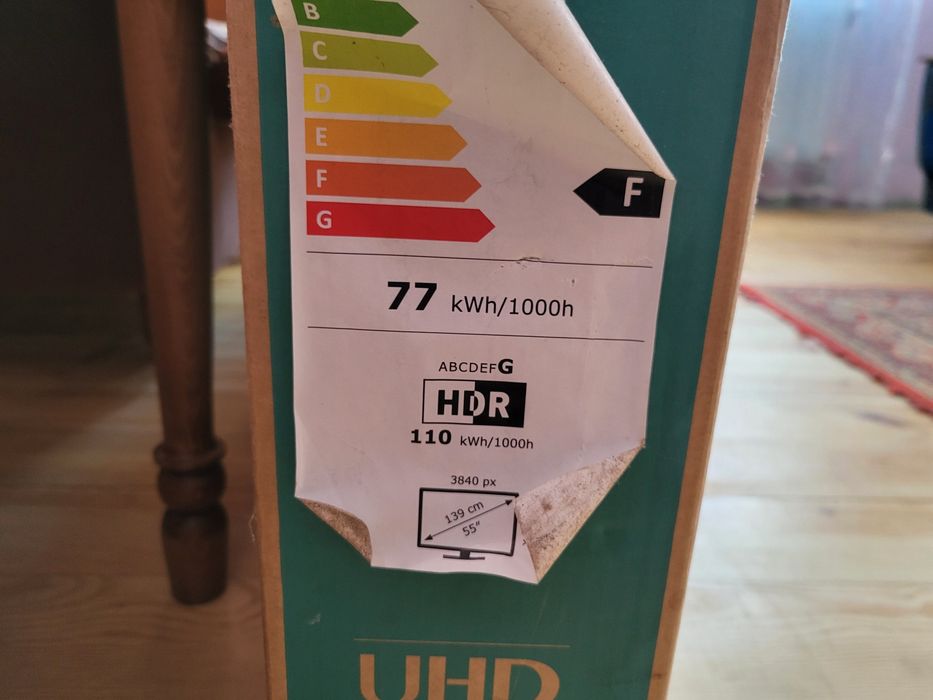 Телевізор Hisense A6 55" smart TV