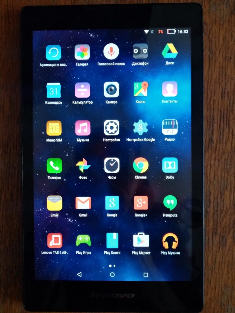 Планшет Lenovo Tab 2 A8-50LC 16gb