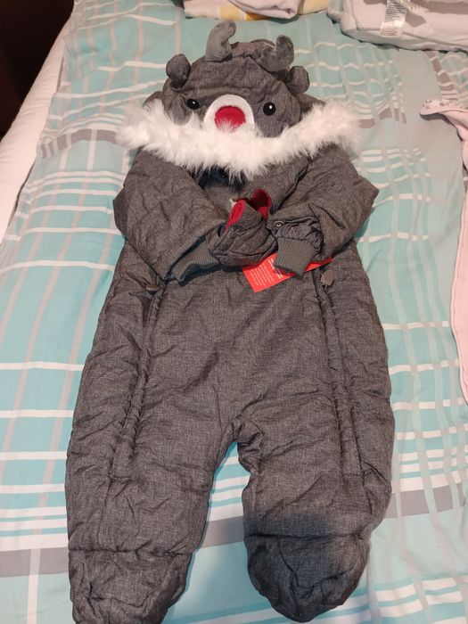 Nowe kurtka zimowa 74 Cool Club Renifer Świąteczny