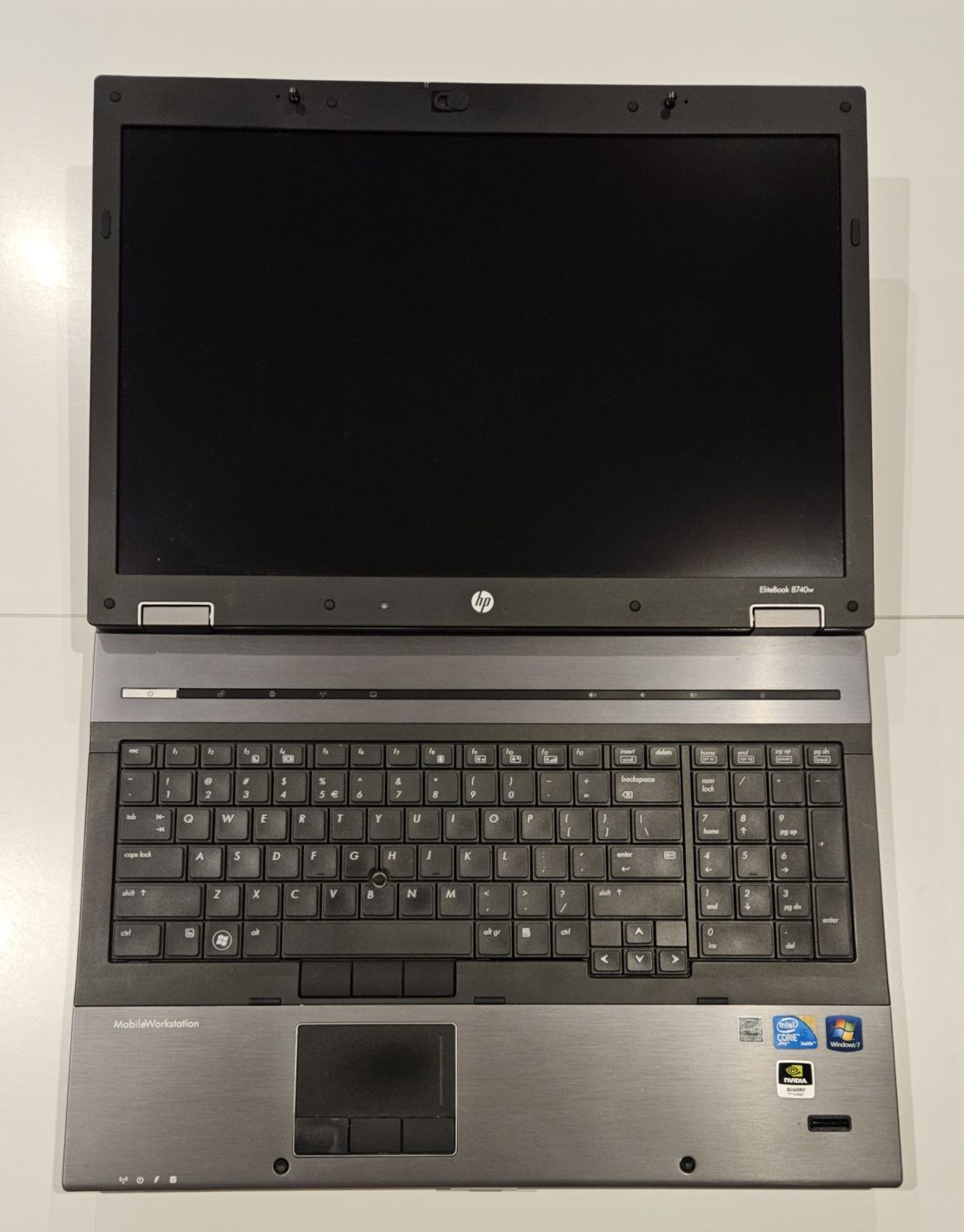 Laptop HP 8740W Intel i5, 4 GB, nVidia Quadro FX 2800M, 240 GD SSD, 50