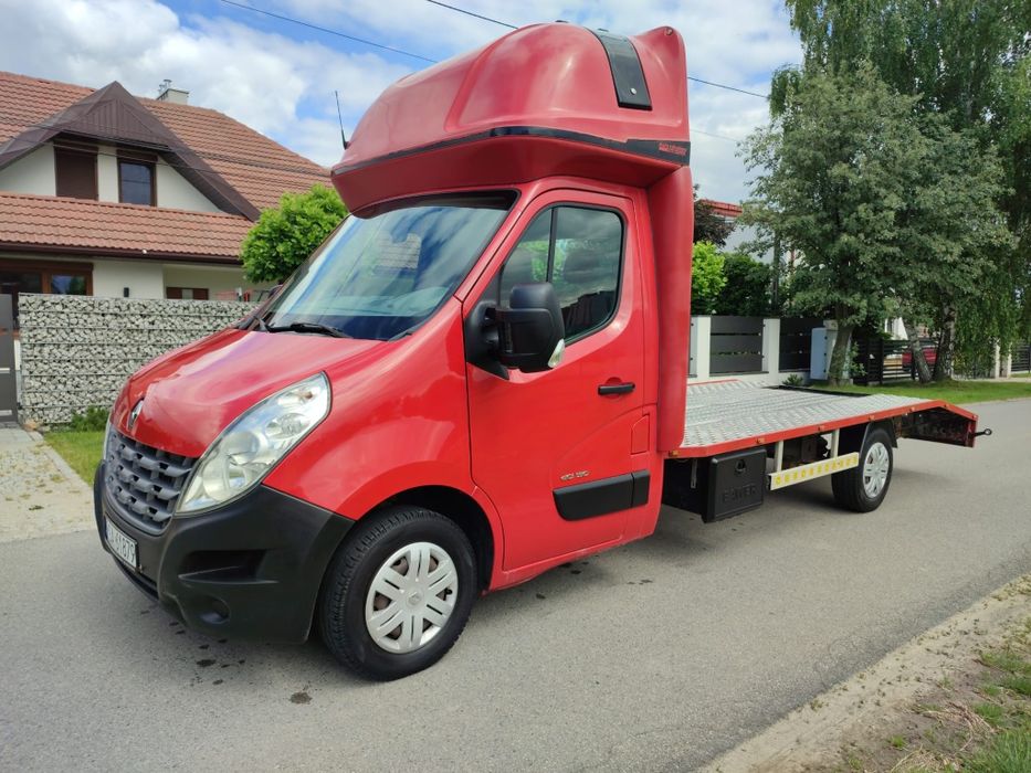 Renault Master 2.3 DCI Autolaweta VAT-2 Poduszki, HAK