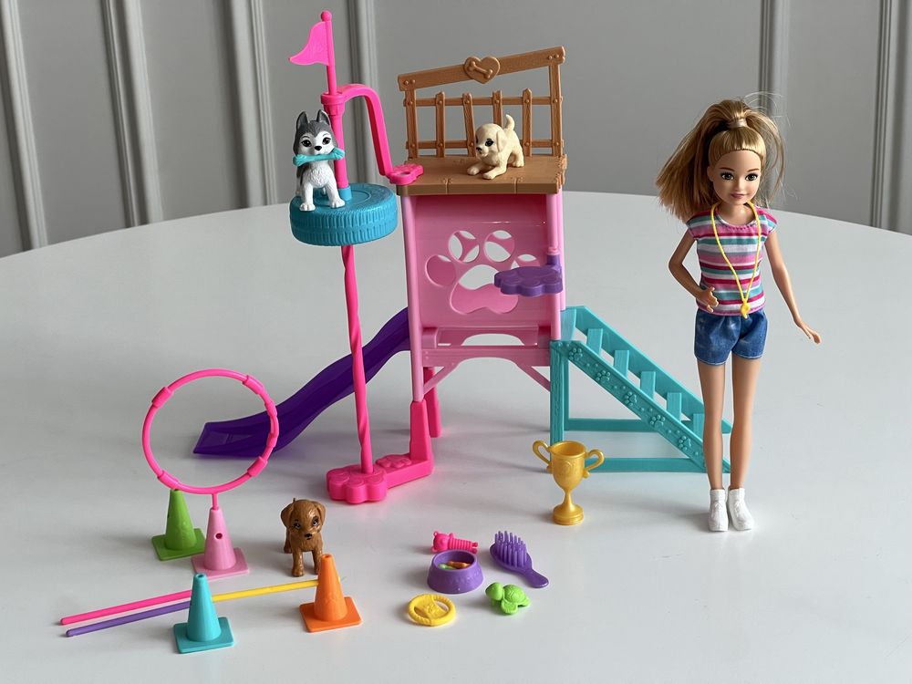 Ігровий набір Барбі Стейсі Barbie Лялька Disney Крижане серце кукла