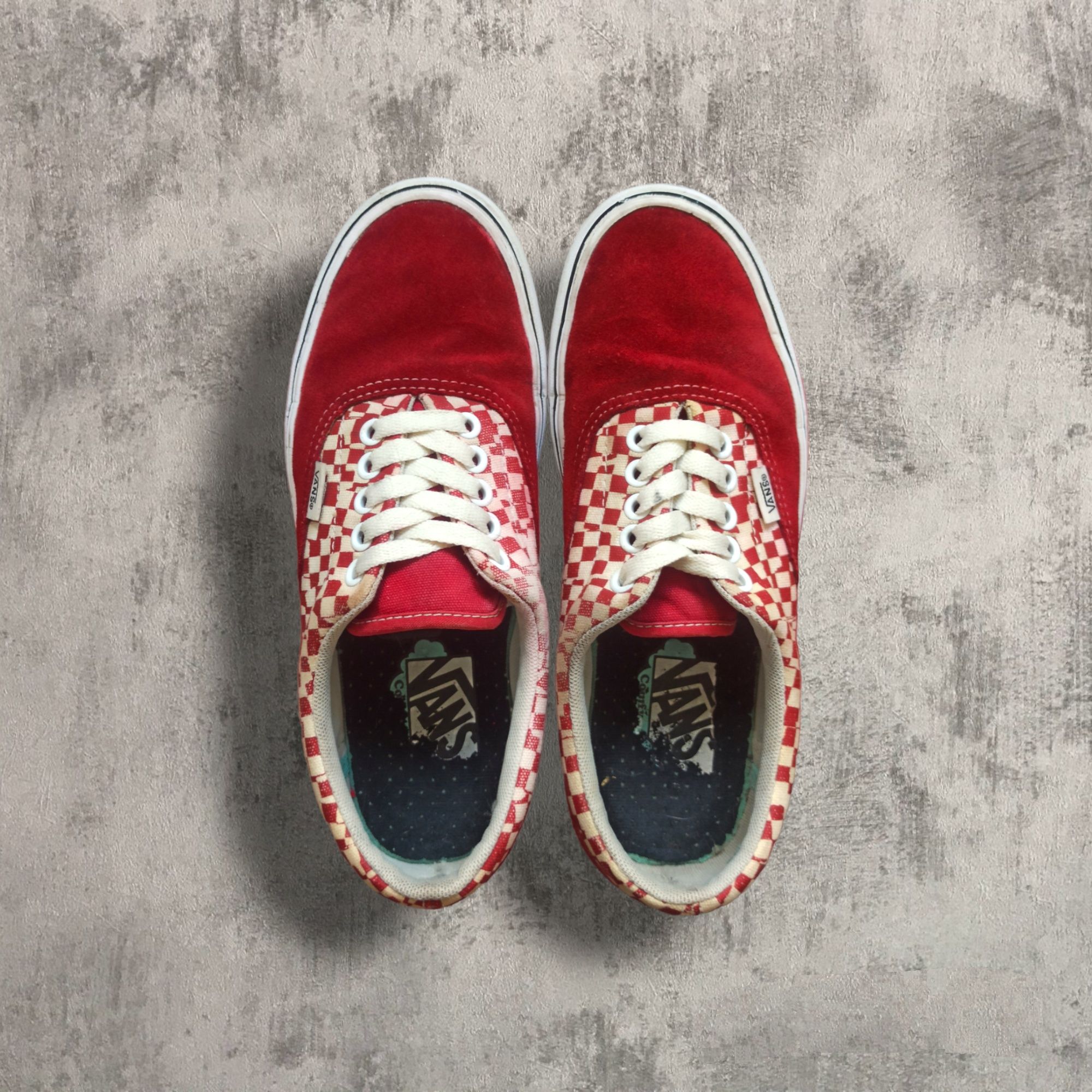 buty Vans czerwone Comfycush Era Rcn