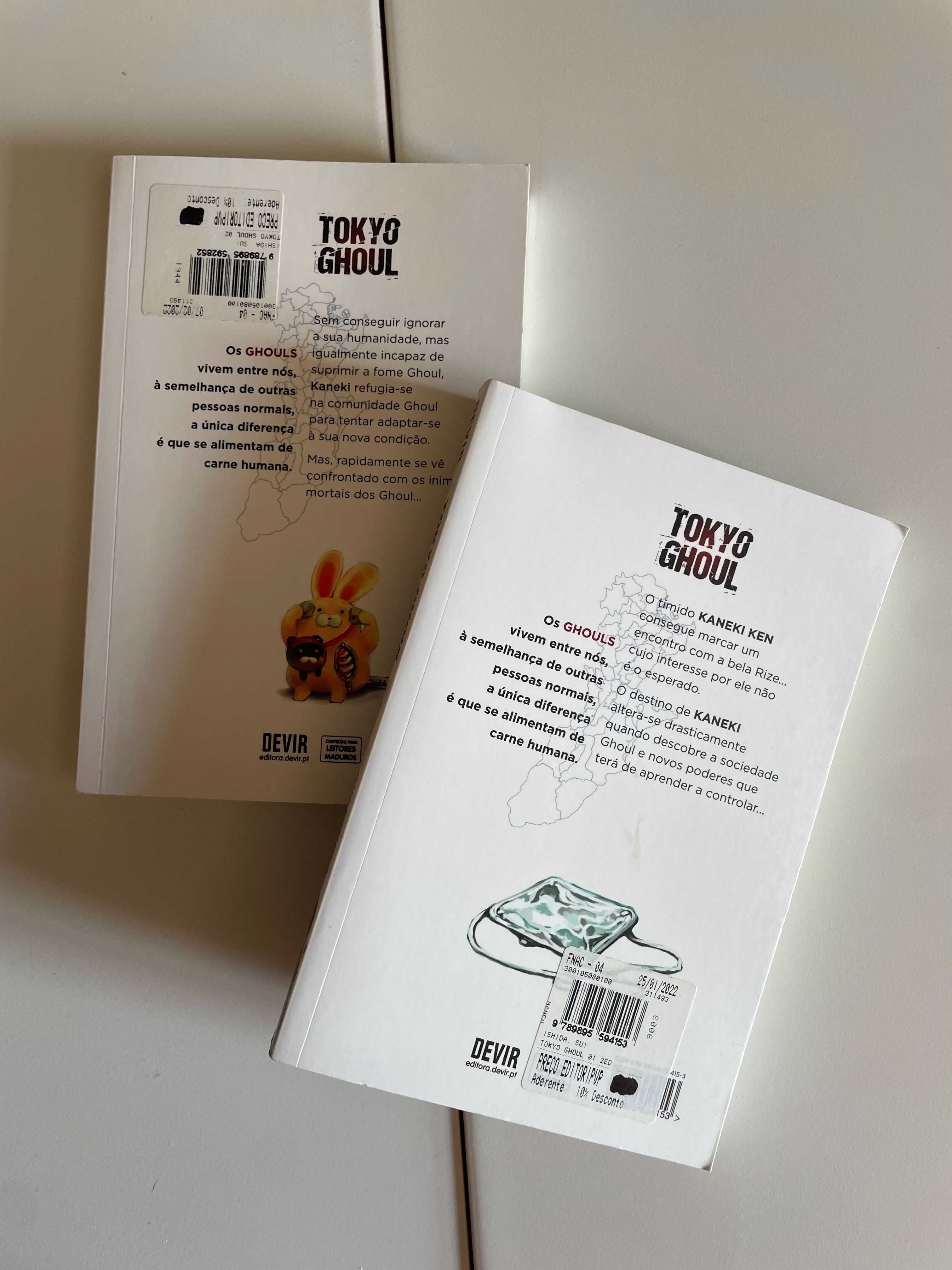 Tokyo Ghoul - Livro 1 e 2