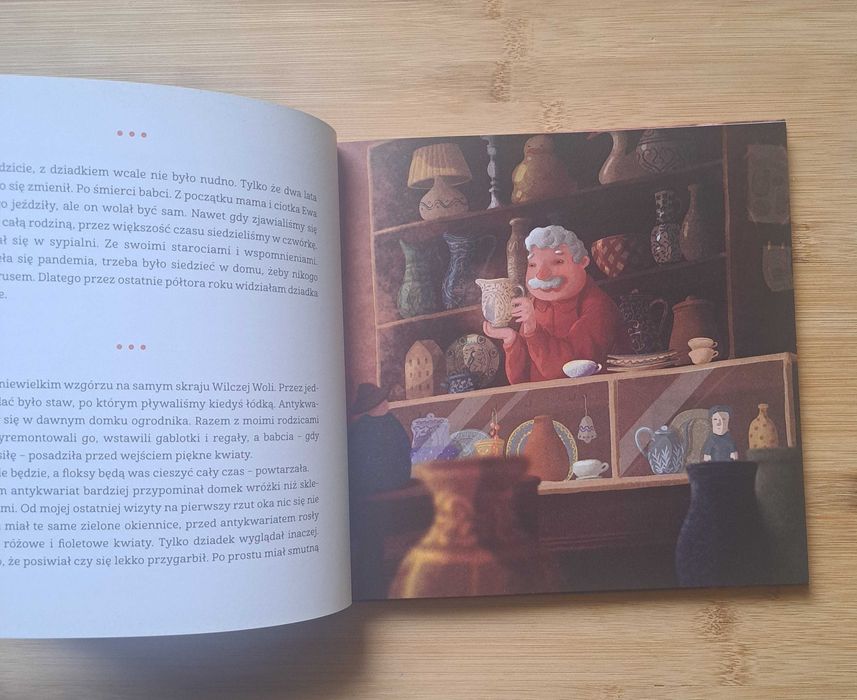 Książka dla dzieci Wnuczka antykwariusza Justyna Bednarek