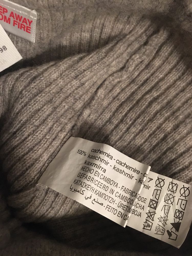 Zara getry kaszmir i sweter Reserved/zestaw