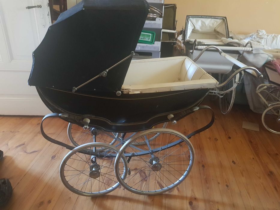wozek retro gleboki dla Dziecka lub Reborn Silver Cross