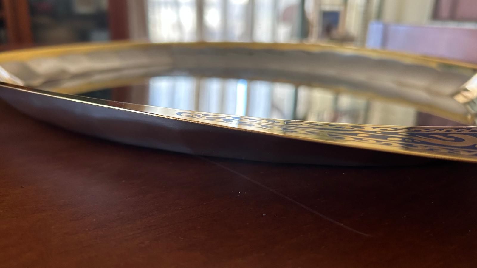 Tabuleiro Gottlieb Axendale inox 24k