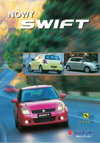 Suzuki swift ulotka