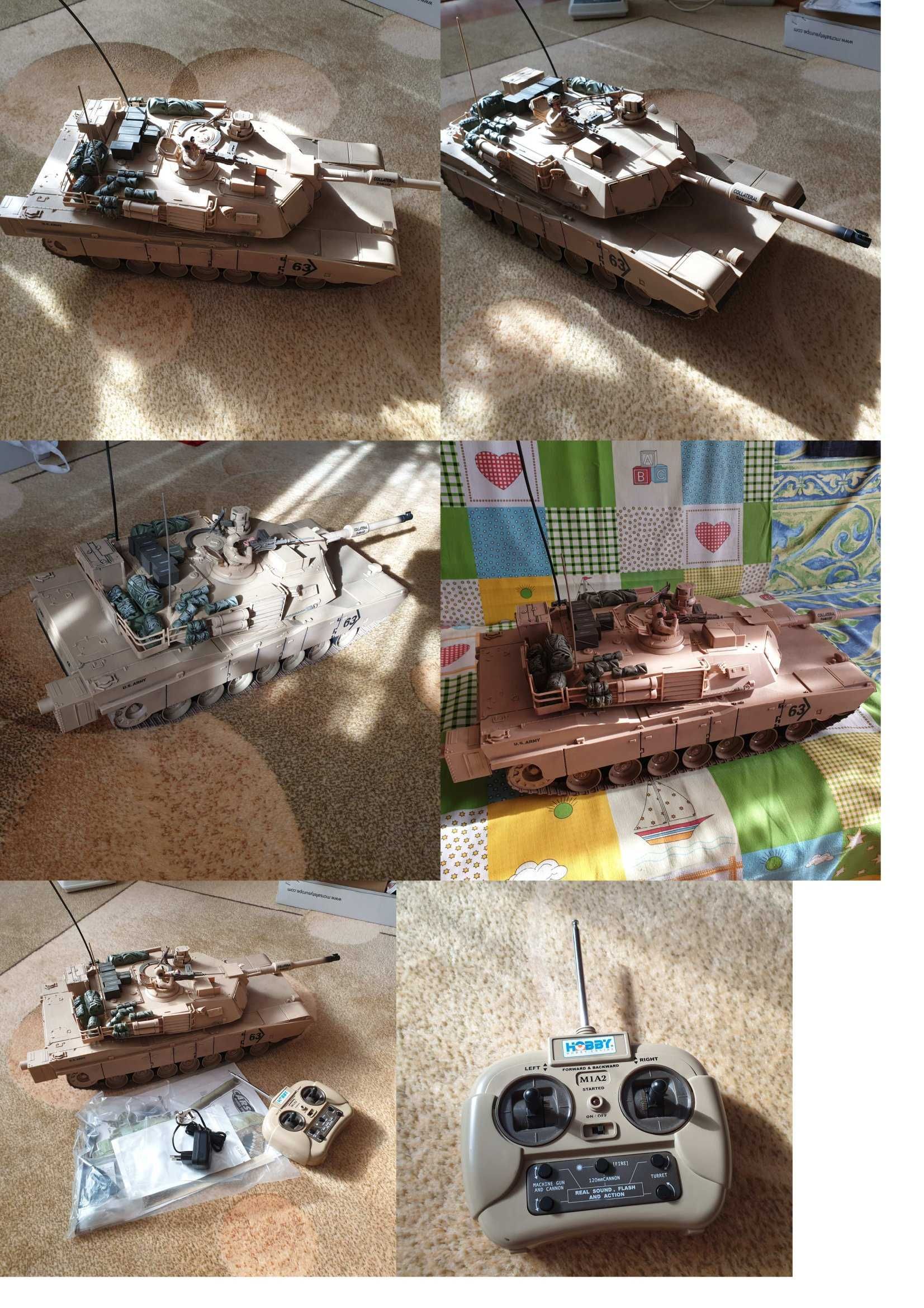 Czołg M1A2 Abrams 1/16 Carson