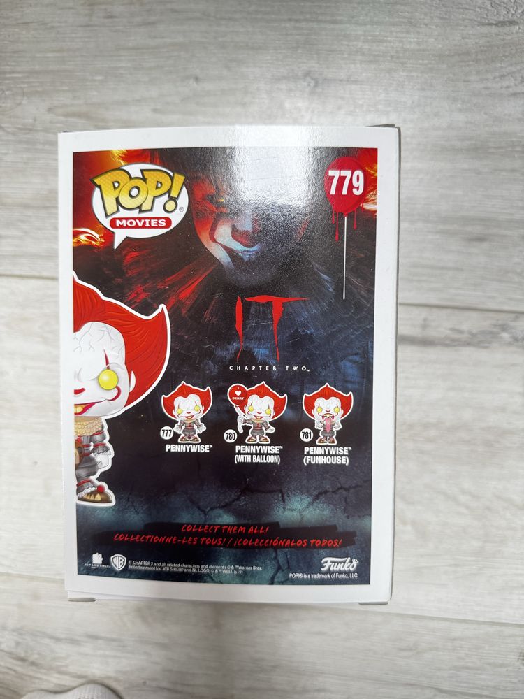 funko pop pennywise with beaver hat 779