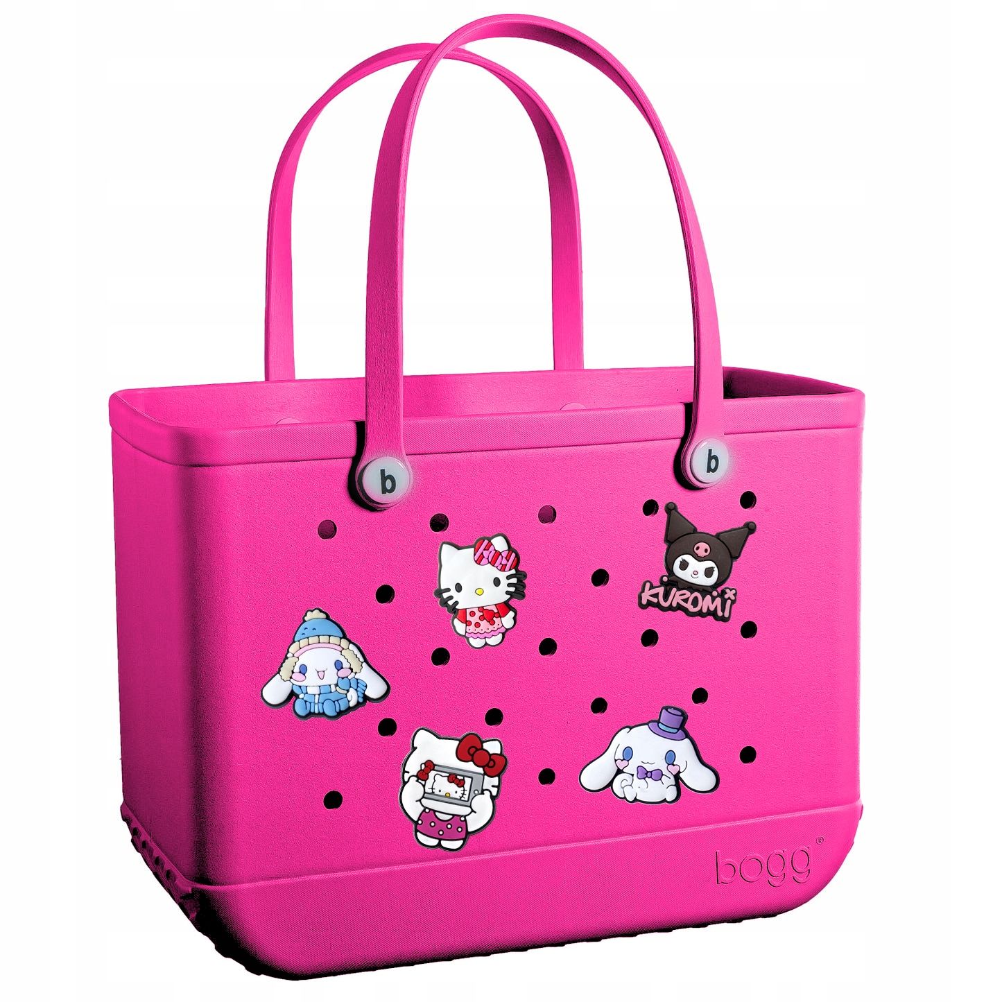Przypinki do Crocs HELLO KITTY do butów telefonu torby zestaw 19 szt
