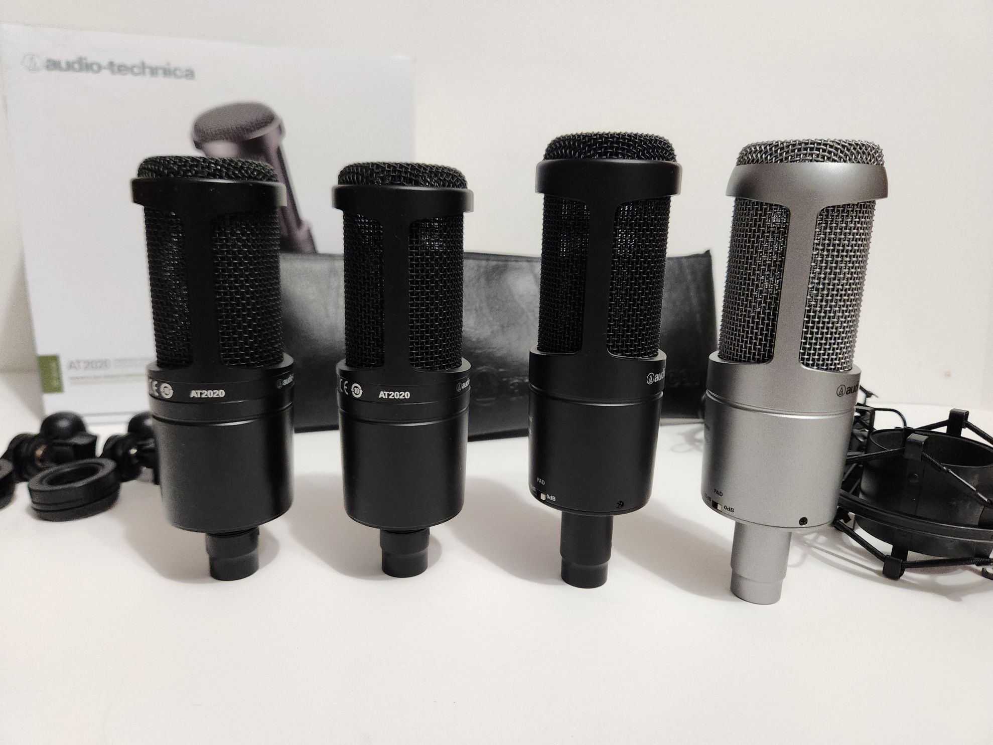Студійний конденсаторний мікрофон Audio-Technica AT2035,AT3035