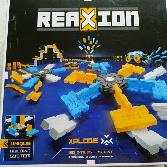 Reaxion domino,klocki