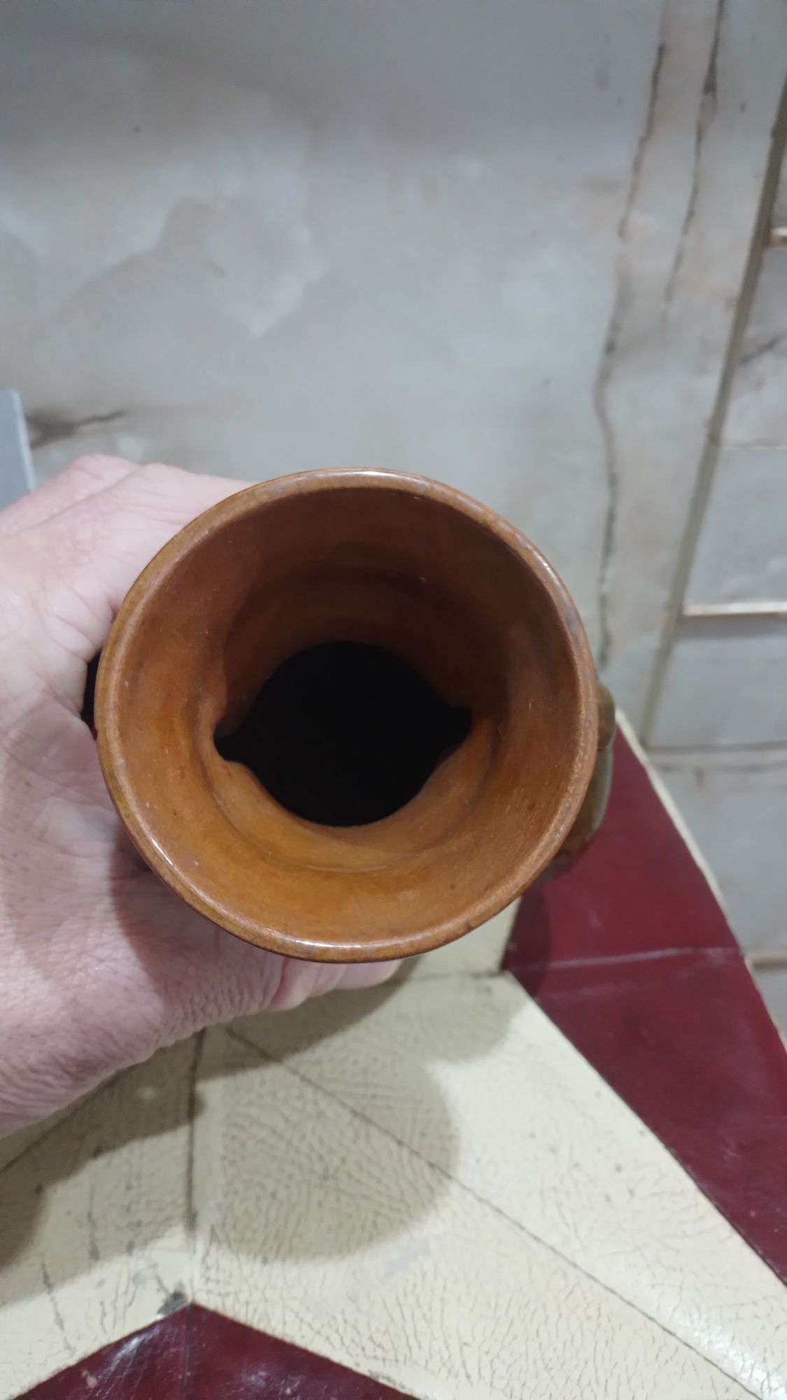 Топорик кухонный ваза ссср обливная керамика
