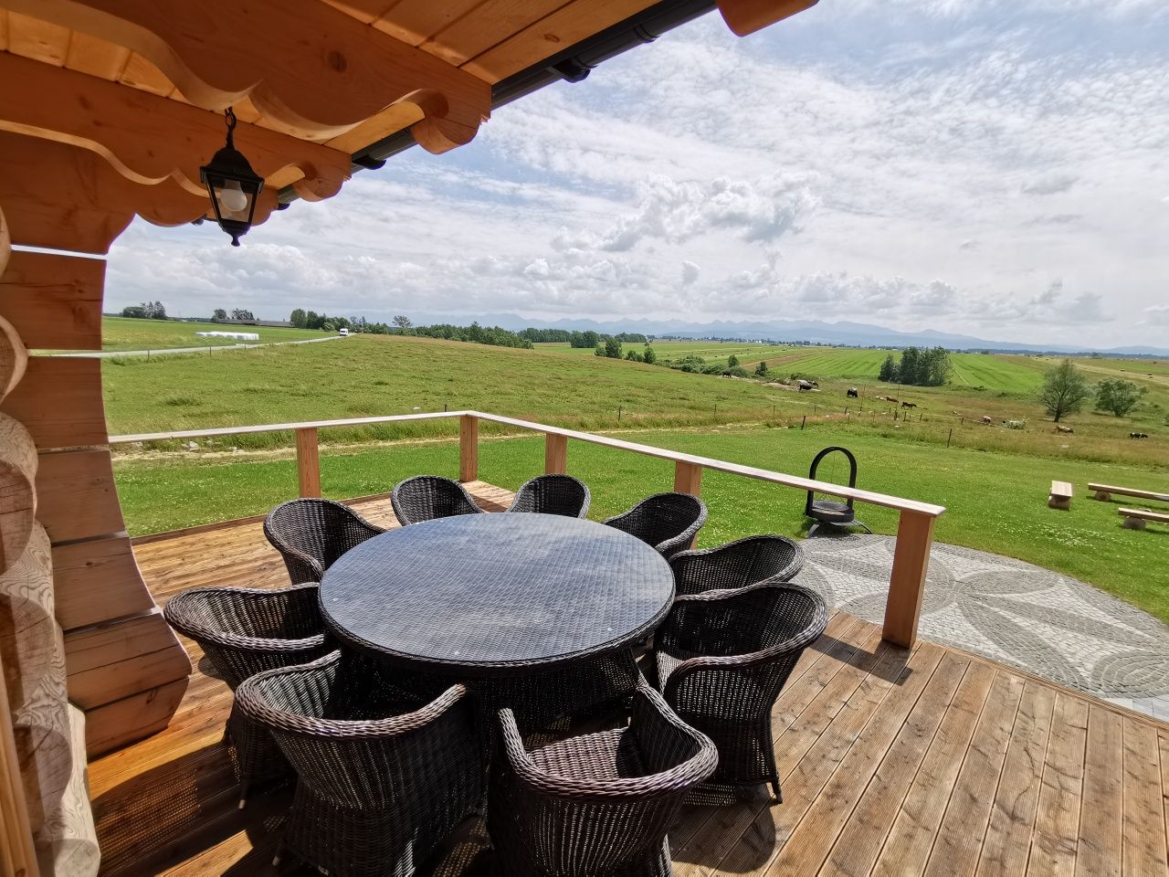 DOMKI Z JABŁONKI w górach widok Tatr 10 12 15os domek Jacuzzi Zakopane