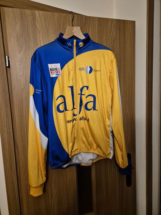Bluza rowerowa Alfa lekko ocieplana r. XL