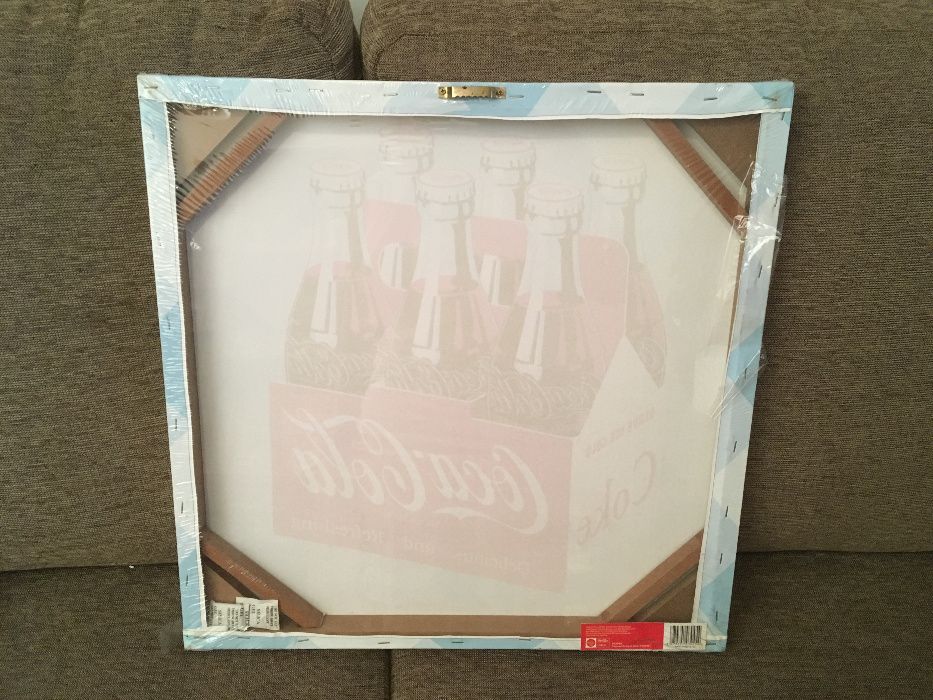 Quadro da Coca Cola estilo Retro / Vintage - Novo