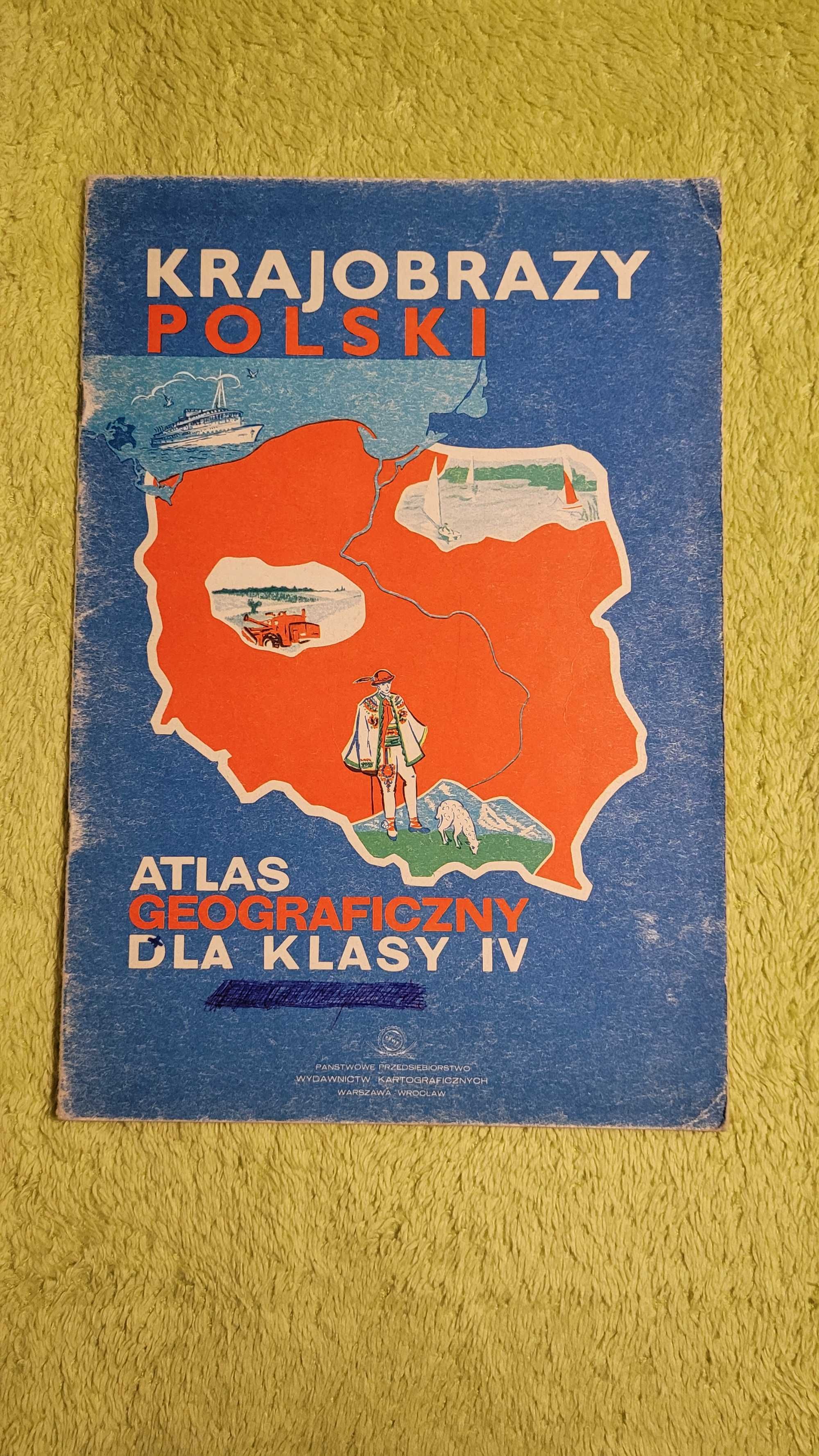 Atlas geograficzny. Krajobrazy Polski