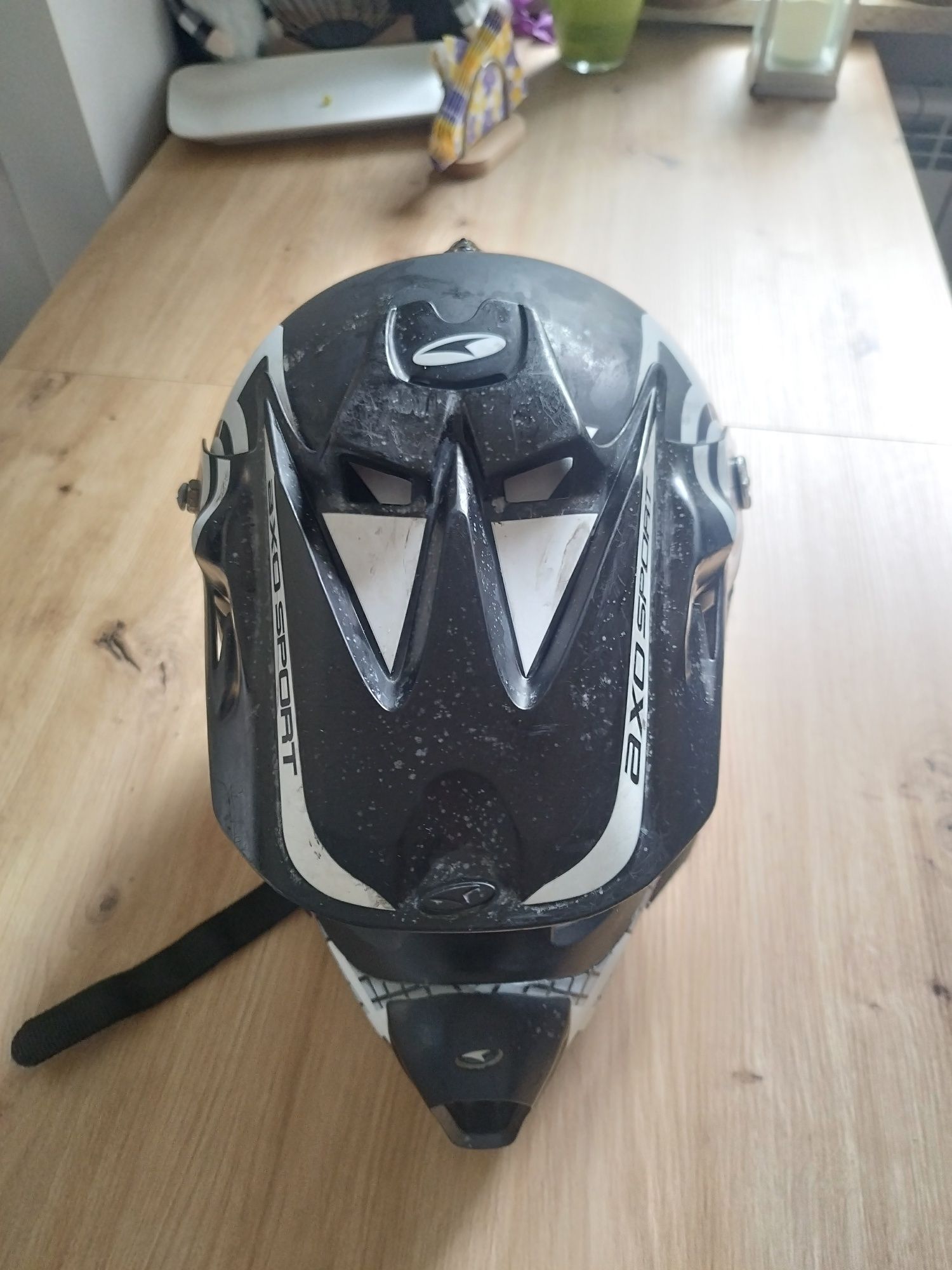 Kask enduro na rower, motor