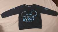 Bluza dresowa, granatowa, Myszka Mickey, rozmiar 92