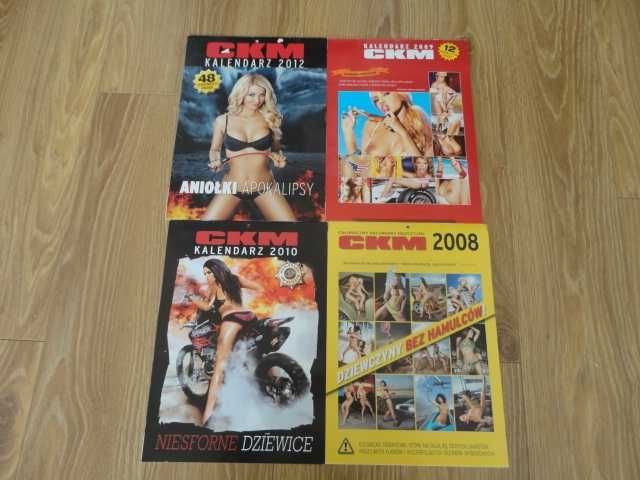 CKM kalendarze cztery roczniki