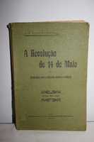 Livro Antigo-1915-A Revolução 14 Maio-Historia Política Militar
